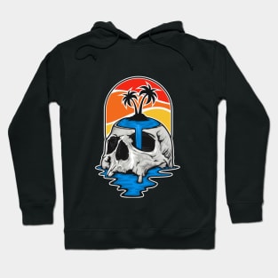 Tropical Skull Island Hoodie